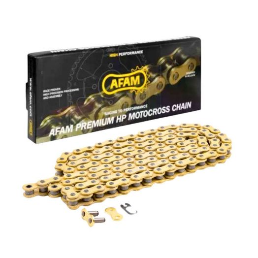 Chaîne de Transmission AFAM A520MX6-G Gold – Racing High Performance (110 à 120 maillons)