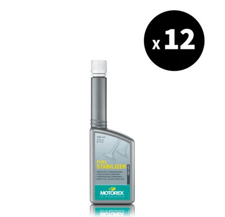 Additif carburant MOTOREX Fuel Stabilizer - 250ml (x12)