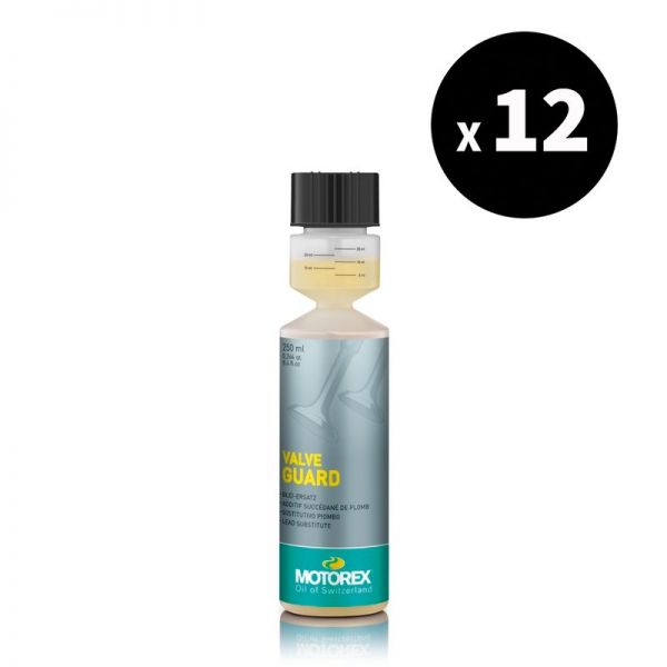 Additif carburant MOTOREX Valve Guard - 250ml (x12)