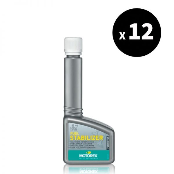 Additif carburant MOTOREX Fuel Stabilizer - 125ml (x12)