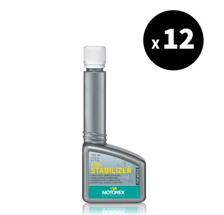 Additif carburant MOTOREX Fuel Stabilizer - 125ml (x12)