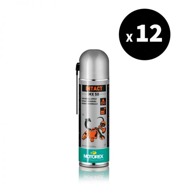 Lubrifiant universel MOTOREX Intact MX 50 - spray 500ml (x12)