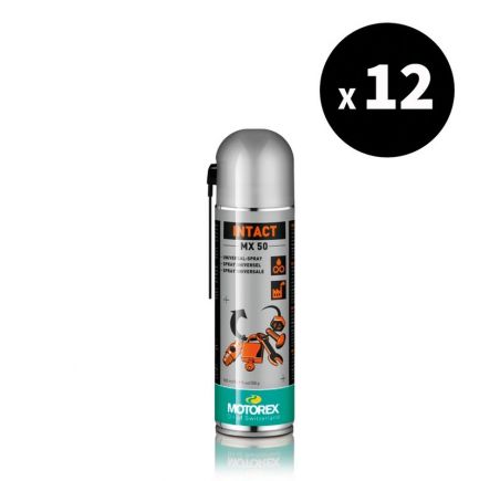 Lubrifiant universel MOTOREX Intact MX 50 - spray 500ml (x12)