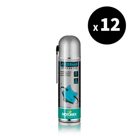 Lubrifiant universel MOTOREX Joker 440 Synthetic - spray 500ml (x12)