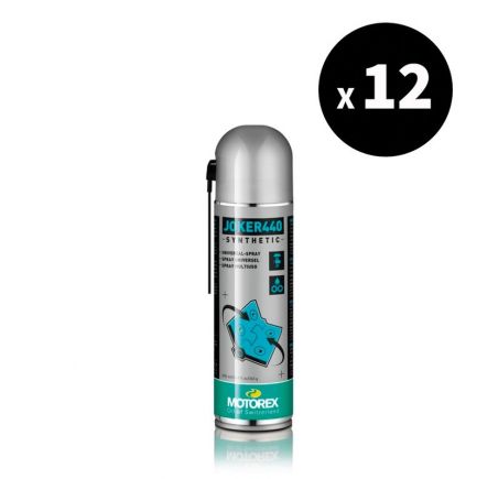 Lubrifiant universel MOTOREX Joker 440 Synthetic - spray 500ml (x12)