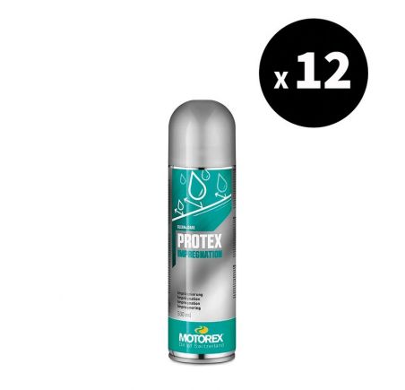 Spray imperméabilisant textile et cuir MOTOREX Protex - 500 ml (x12)
