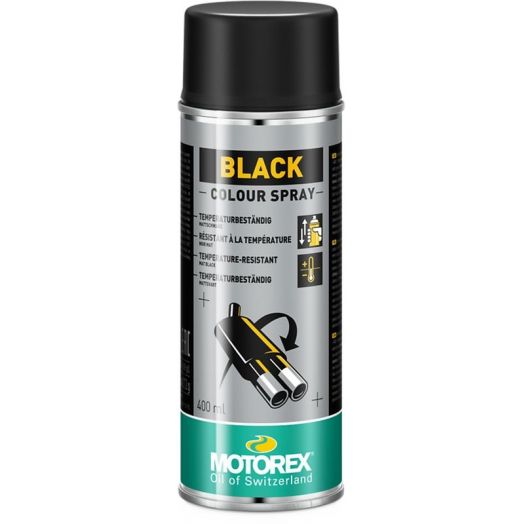 Vernis noir MOTOREX Colour Spray Black - 400ml