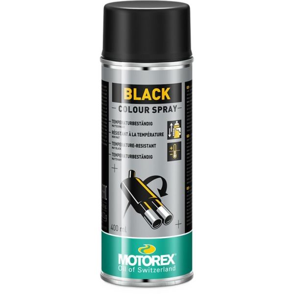 Vernis noir MOTOREX Colour Spray Black - 400ml