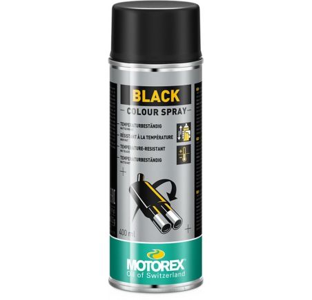 Vernis noir MOTOREX Colour Spray Black - 400ml