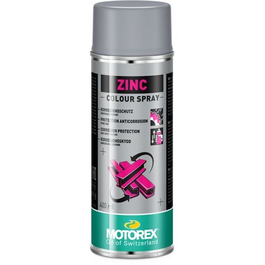 Vernis zinc MOTOREX Colour Spray Zinc - 400ml