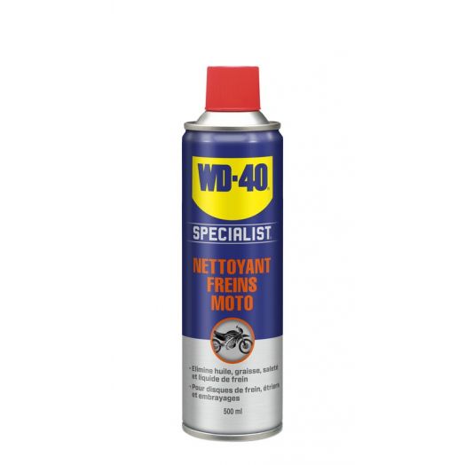 Nettoyant freins WD-40 Specialist Moto - spray 500ml