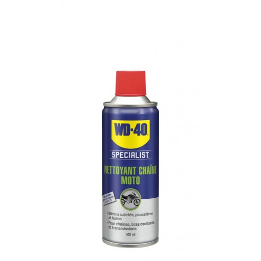Nettoyant chaîne WD-40 Specialist® Moto - Spray 400 ml