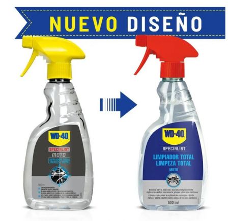 Nettoyant complet WD-40 Specialist Moto - spray 500ml