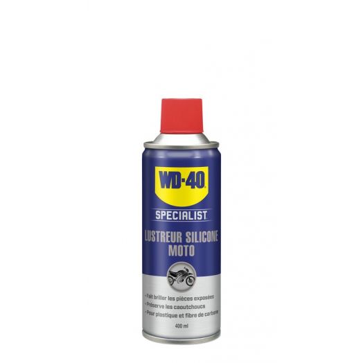 Lustreur silicone WD-40 Specialist Moto 400ml