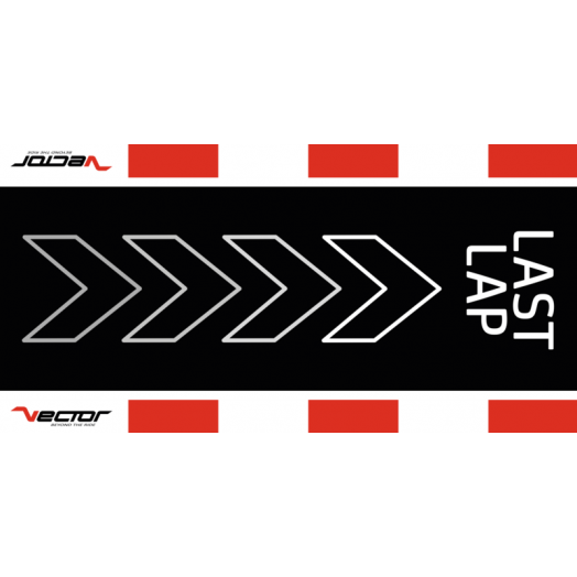 VECTOR Tapis de Paddock PRO - FIM - 200 x 100 cm - LAST LAP