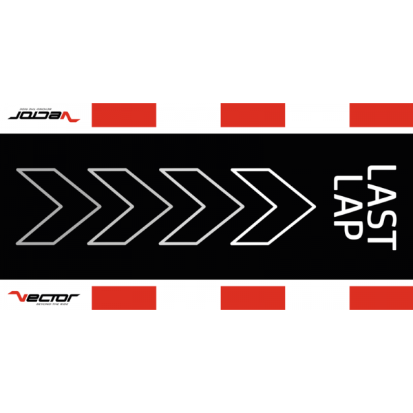 VECTOR Tapis de Paddock PRO - FIM - 200 x 100 cm - LAST LAP