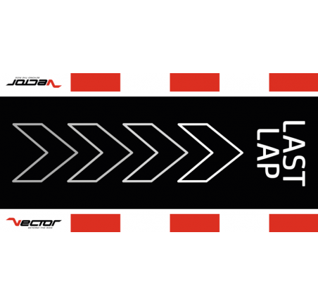VECTOR Tapis de Paddock PRO - FIM - 200 x 100 cm - LAST LAP