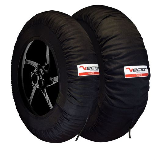 Couvertures Chauffantes + adaptateur France/Suisse VECTOR Smart Autorégulées 80 ºC 120/200-17 – SBK – MOTO2