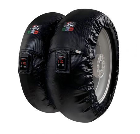 Couvertures chauffantes CAPIT Suprema Vision "carbone" - taille 120/165-17 - Supermotard