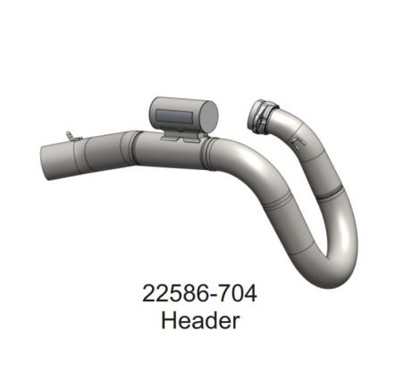 Pièce détachée YOSHIMURA - collecteur pour ligne d'échappement 225861S720