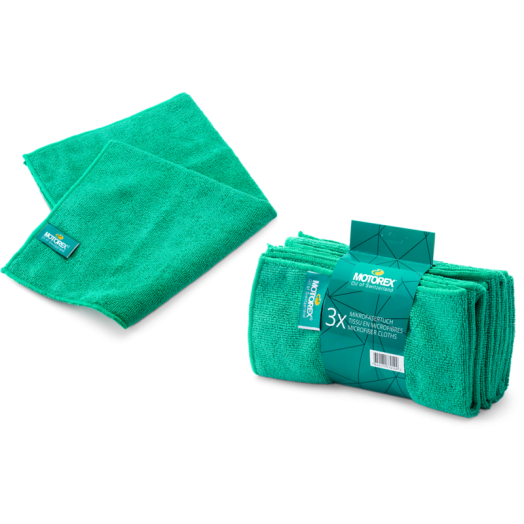 Microfibre MOTOREX - lot de 3