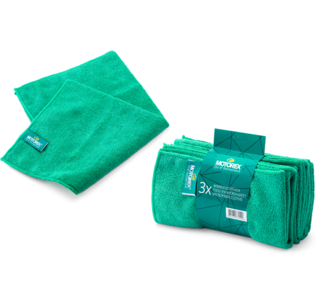 Microfibre MOTOREX - lot de 3
