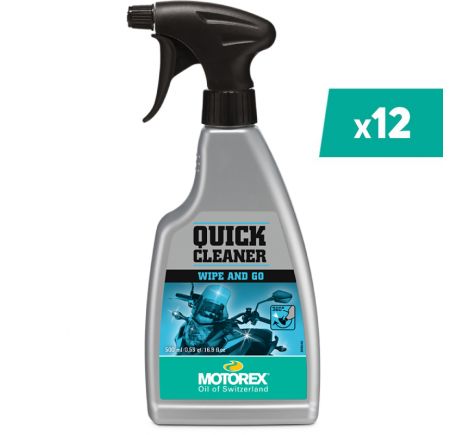 Nettoyant MOTOREX Quick Cleaner - Spray 500ml (x12)