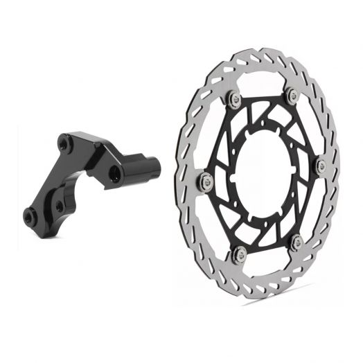 Kit Disque de Frein Avant Oversize 270 mm Talaria Komodo avec Patte de Déport