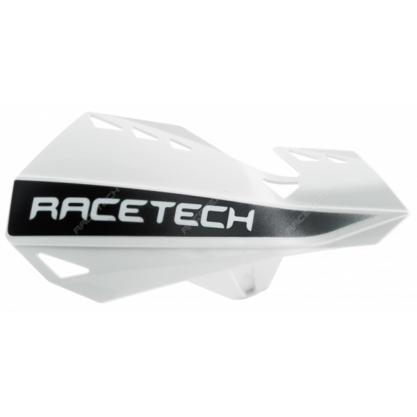 Protége-mains Racetech Dual cross-enduro blanc
