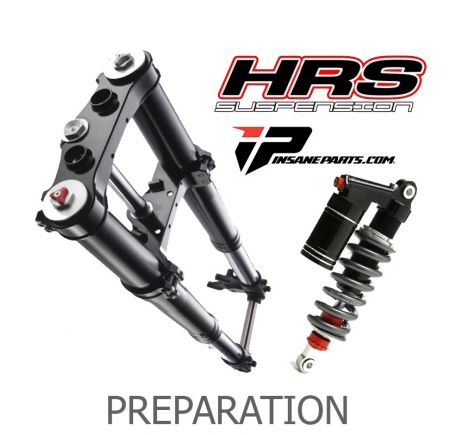 Préparation fourche + amortisseur