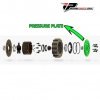 Pressure plate suter clutch