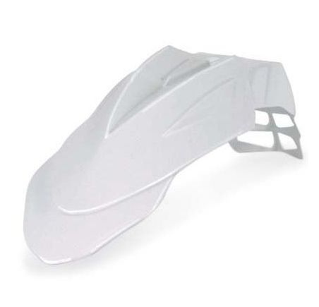 Garde-boue avant supermotard Acerbis blanc