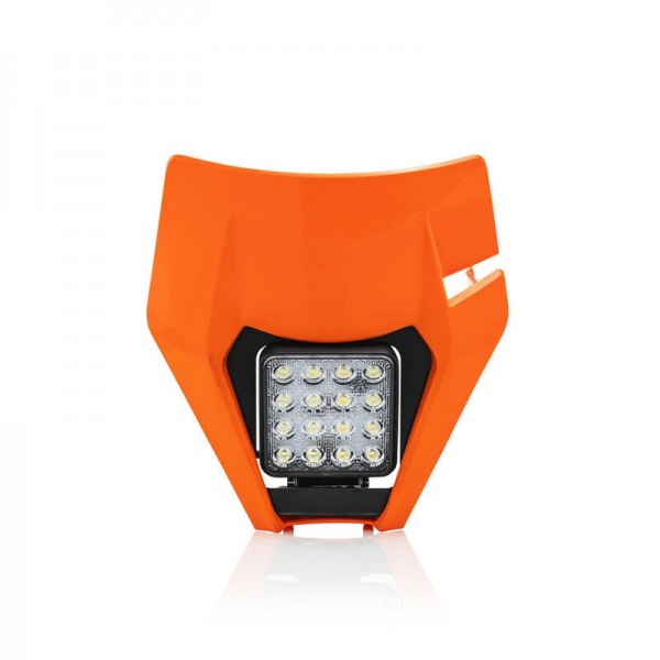 Plaque Phare LED ACERBIS VSL KTM orange