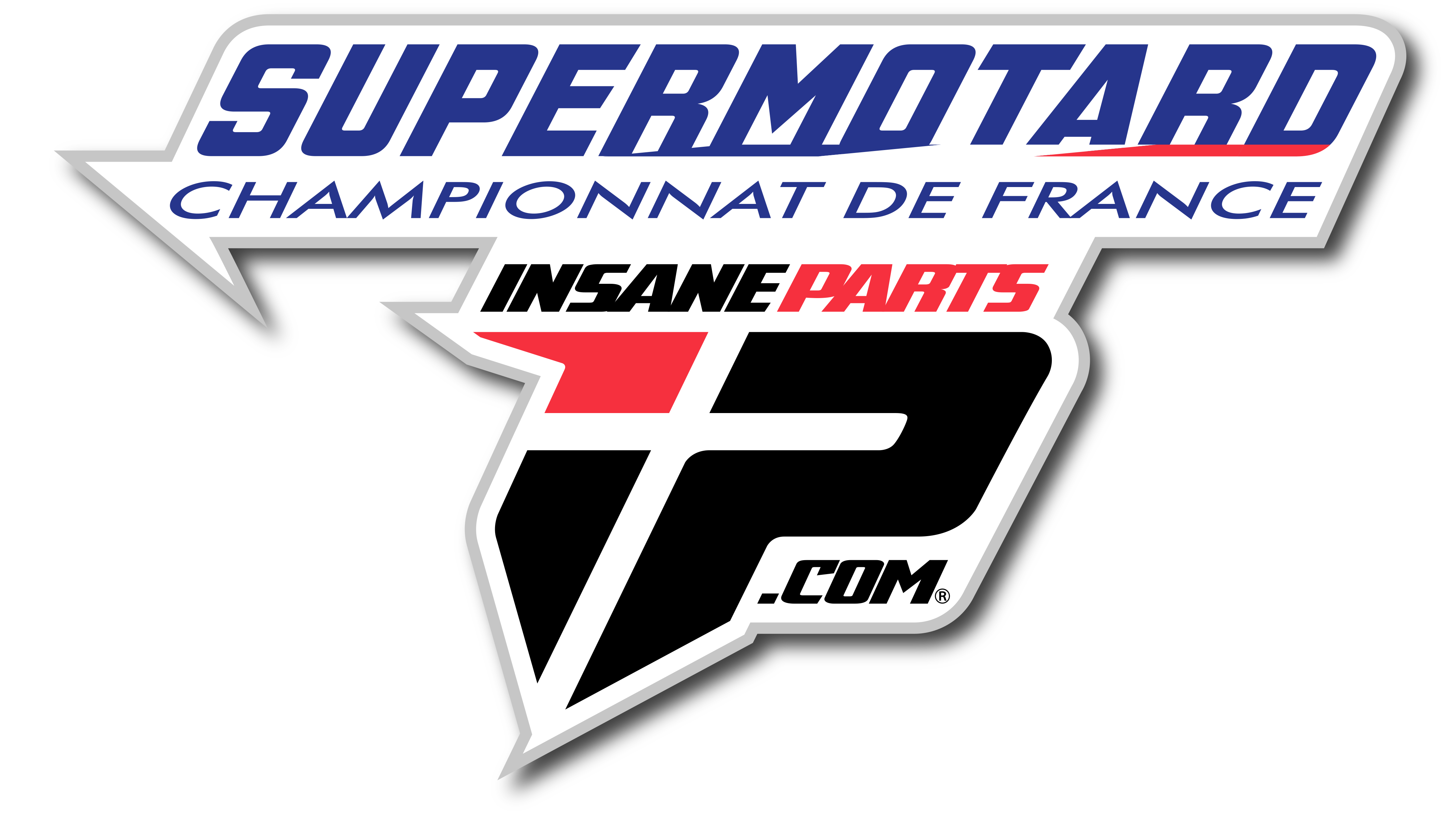 Logo championnat de france supermotard insane-parts