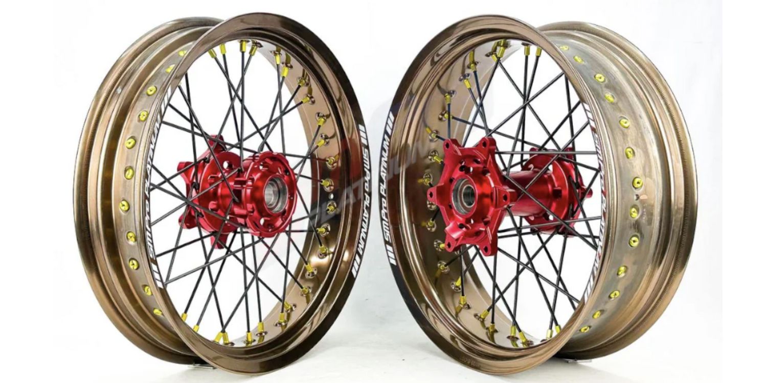 Roues supermotard SM Pro Platinum KTM personnalisées