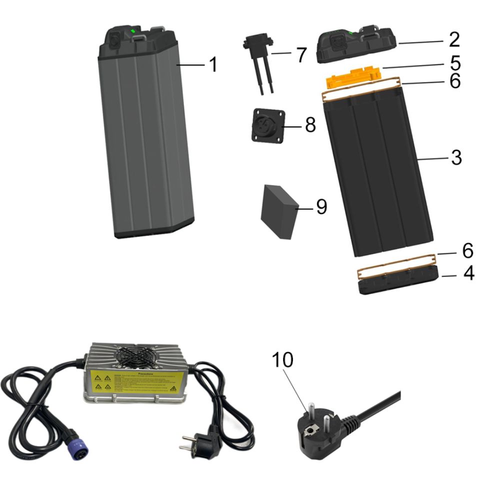 Batterie et chargeur pour Talaria 4000