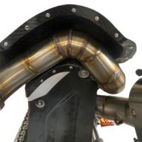 double echappement supermotard détail