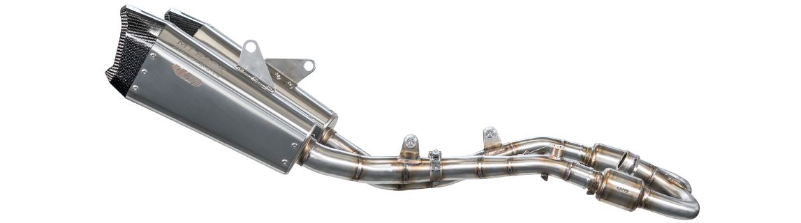 Ligne complète double échappement Honda CRF 450 MT Race