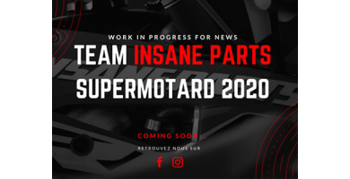 Le Team Insane-parts Honda Supermotard 2020