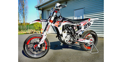Transformer sa moto de cross ou d'enduro en Supermotard