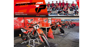 Team insane-parts Honda 2020 | Championnat de France Supermotard 2020, la 1ère épreuve !