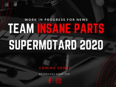 Le Team Insane-parts Honda Supermotard 2020