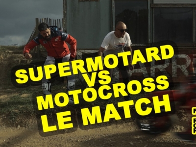 Le duel Supermotard contre Motocross feat Richard FURA