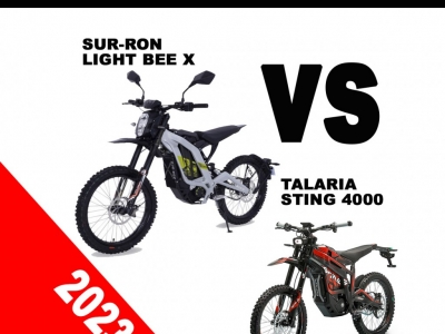 Talaria Sting TL4000 VS Sur-Ron Light Bee X en version homologuées